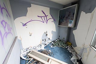 Abandoned Hotel Tropical Guest Room