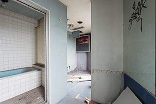 Abandoned Hotel Tropical Guest Room