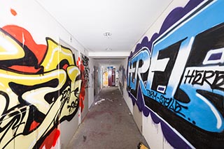 Abandoned Hotel Tropical Corridor