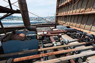 Abandoned Hotel Tropical Rooftop Plumbing