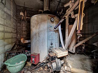 Boiler in Hotel Skylove