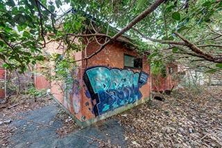 Hotel Skylove, an abandoned love hotel in Kanagawa Prefecture, Japan