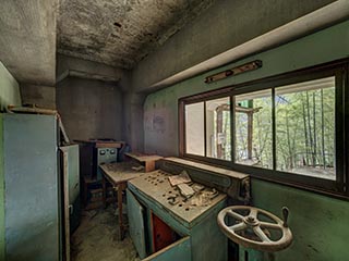 Control room for Kawano Ropeway