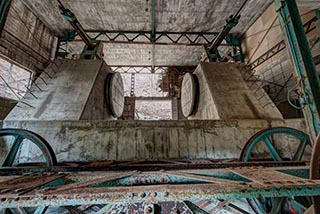 Machinery room at Mitosanguchi Station