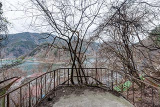 View from Mitosanguchi Station platfrom