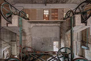 Machinery room at Mitosanguchi Station