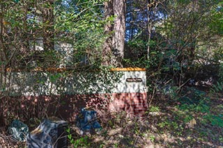 Abandoned Love Hotel Century Front Wall