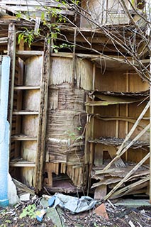 Abandoned Love Hotel Don Quixote Rotting Cottage Frame