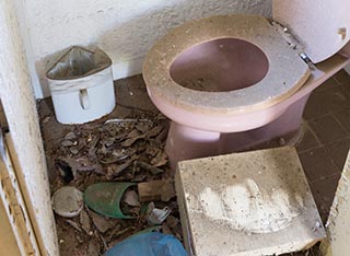 Abandoned Love Hotel Don Quixote Toilet