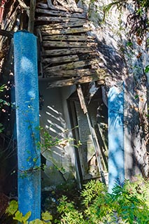 Abandoned Love Hotel Don Quixote Leaning Cottage