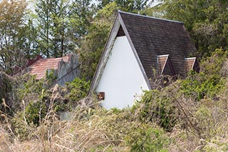 Abandoned Love Hotel Don Quixote Cottage Roof