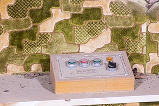 Rotating Bed Control Panel in Abandoned Love Hotel Don Quixote