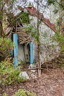 Abandoned Love Hotel Don Quixote Leaning Cottage