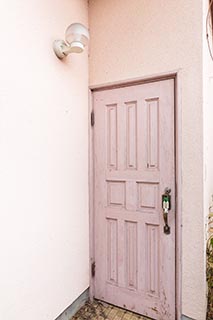 Abandoned Love Hotel Dreamy Cottage Door