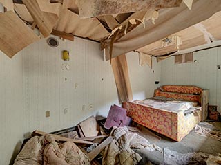 Bedroom in Motel Sun River