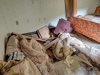 Bedroom in Motel Sun River