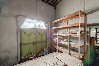 Abandoned Municipal Building Store Room