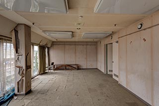 Abandoned Municipal Building Meeting Room