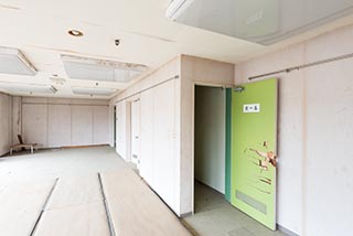 Abandoned Municipal Building Meeting Room