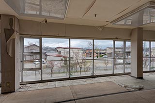 Abandoned Municipal Building Meeting Room