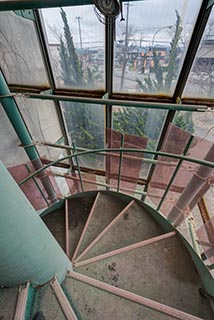 Abandoned Municipal Building Stairs