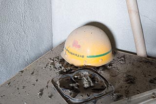 Abandoned Municipal Building Store Room