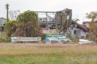 Collapsing Abandoned House in Murayama, Japan