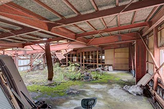 Attic of Abandoned Book and Video Store