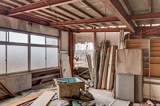 Attic of Abandoned Book and Video Store