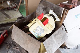 Old Toys in Attic of Abandoned Book and Video Store