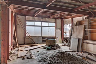 Attic of Abandoned Book and Video Store