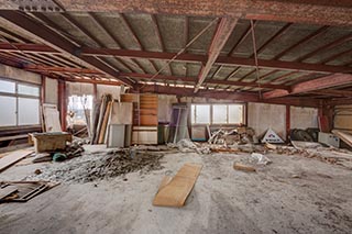 Attic of Abandoned Book and Video Store