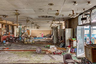 Abandoned Pachinko Parlour in Murayama, Japan