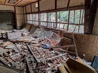 Ruins of Ōeikaku Ryokan