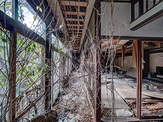 Ruins of Ōeikaku Ryokan