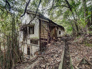 Ruins of Ōeikaku Ryokan