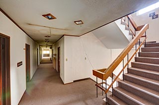 Abandoned Oirasekeiryu Onsen Hotel Corridor