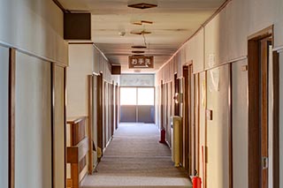 Abandoned Oirasekeiryu Onsen Hotel Corridor