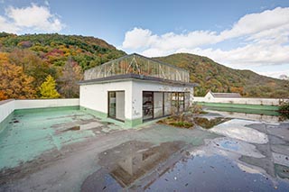 Abandoned Oirasekeiryu Onsen Hotel Rooftop Observation Deck