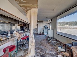 Abandoned restaurant, Chiba Prefecture, Japan