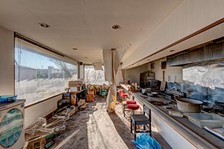 Abandoned restaurant, Chiba Prefecture, Japan