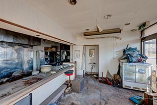 Abandoned restaurant, Chiba Prefecture, Japan