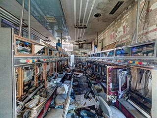 Interior of Pachinko Garden