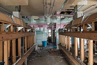 Abandoned Pachinko Parlour Emerald Interior