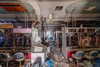 Interior of Pachinko Garden