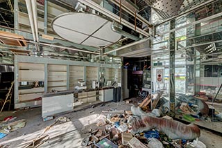 Front desk of Pachinko Garden