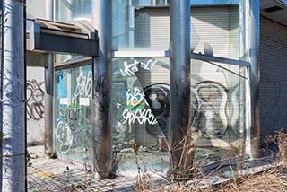 Pachinko Garden, an abandoned pachinko parlour