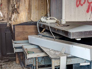 Front desk of Queen Château Soapland