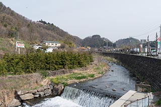 Abandoned Cow Shaped Building by River