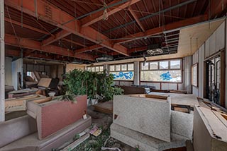 Garbage Filled Abandoned Wedding Hall